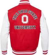 Pro Standard Mens College Classic Chenille Wool Varsity Jacket  OHIO STATE LG