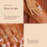 HANNI Splash Salve In-Shower Moisture Treatment for Dry Skin, Hydrating Body Moisturizer