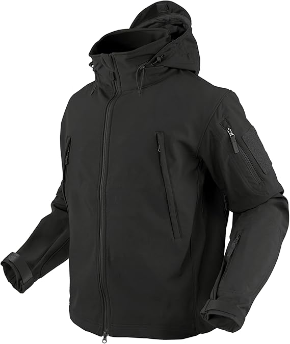 Tactical Gear Condor Phantom Soft Shell Jacket, Black - Men's 2XL