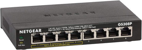 Netgear 8-Port Gigabit Ethernet Switch with 4-Port PoE $116.07  3179 (Open Box)