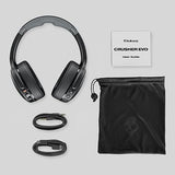 Skullcandy Crusher Evo Wireless BT Headphones w/ Multi-Sensory Bass - Model S6EVWT - True Black