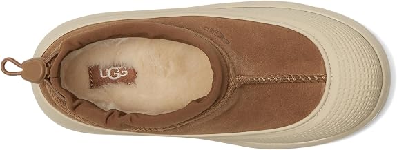 UGG Unisex Child K Tasman Weather Hybrid in Chestnut/Whitecap - 6 Big Kid