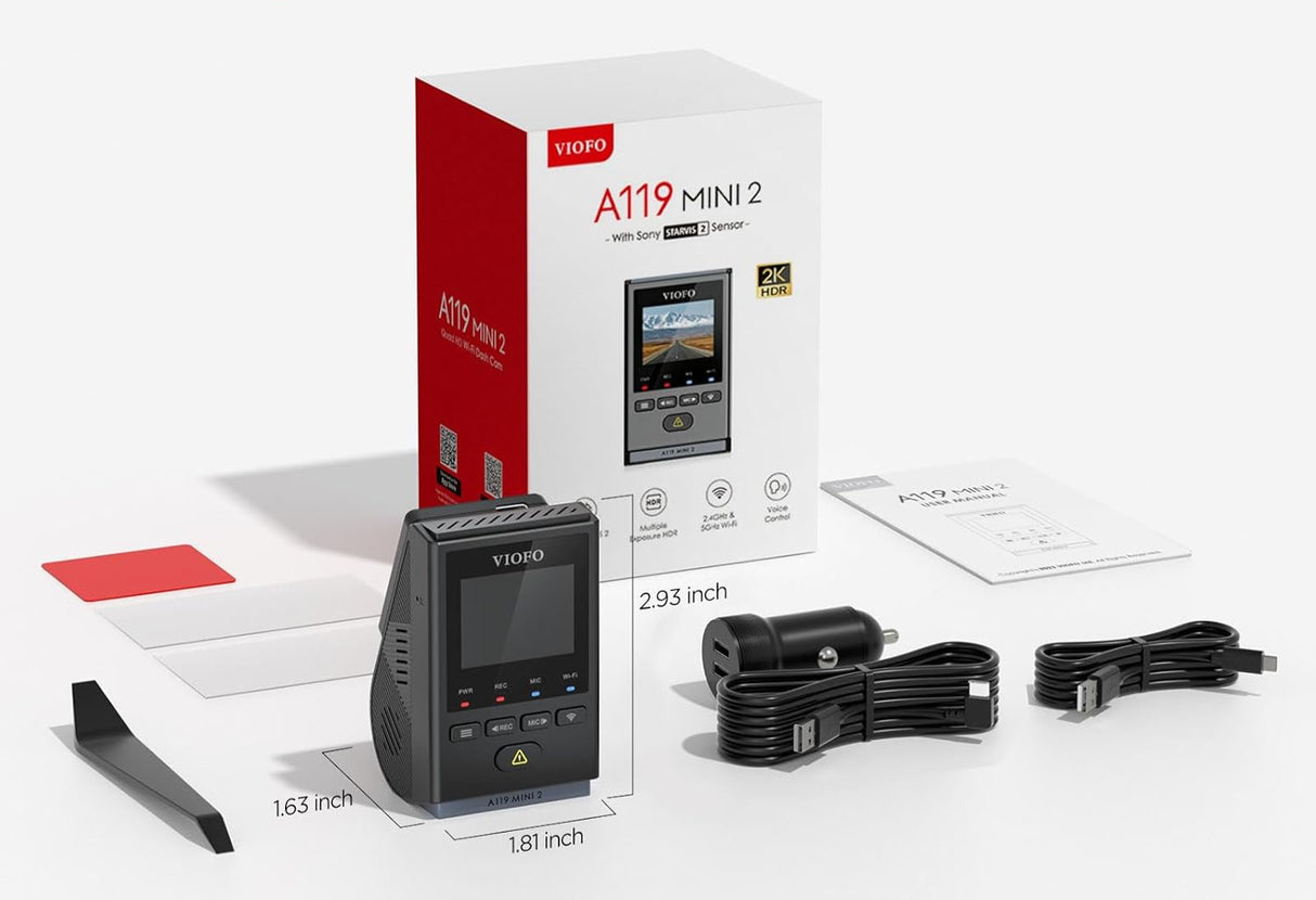 VIOFO Dash Cam A119 Mini 2