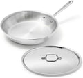 All-Clad D3 Stainless Steel 10-inch Frying Pan with Lid