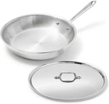 All-Clad D3 Stainless Steel 10-inch Frying Pan with Lid