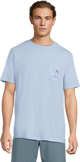 VINEYARD VINES | Men's USA Marlin Fishing Tee in Jake Blue | L
