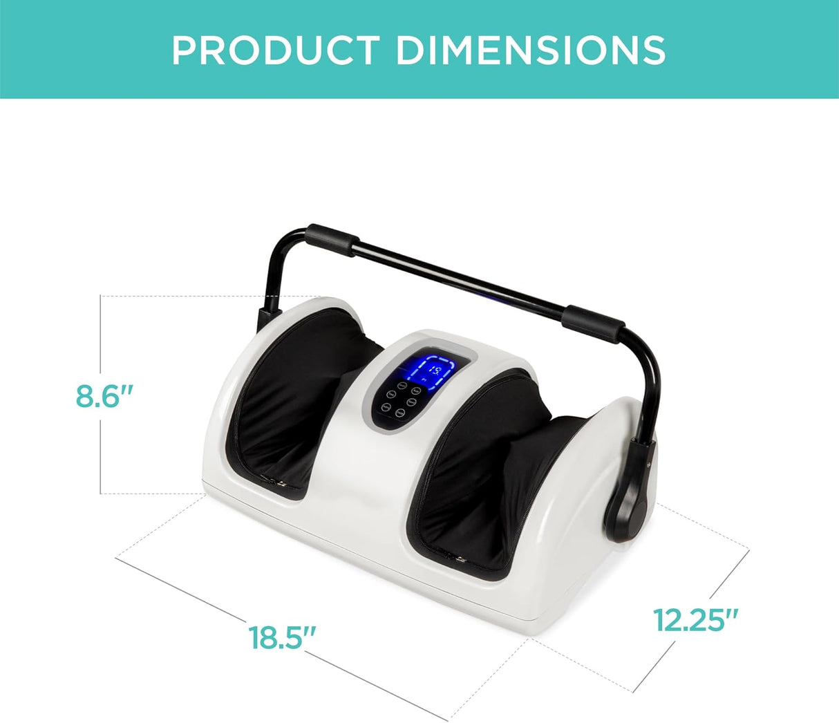 Best Choice Products Heated Shiatsu Foot Massager