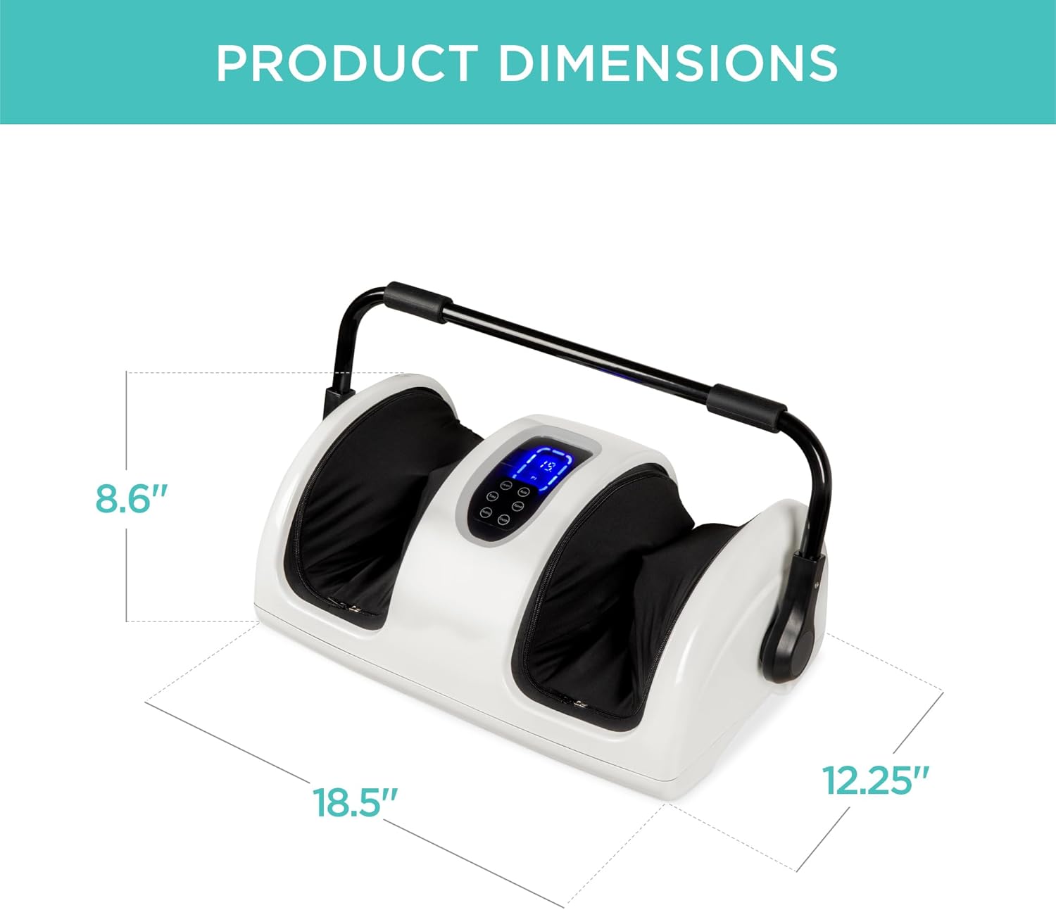 Best Choice Products Heated Shiatsu Foot Massager