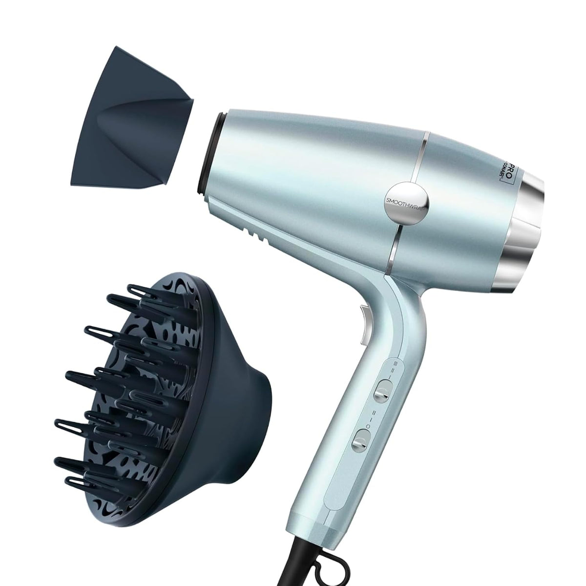 Conair SmoothWrap Ionic Hair Dryer, Diffuser & Concentrator - 1875W - Mint