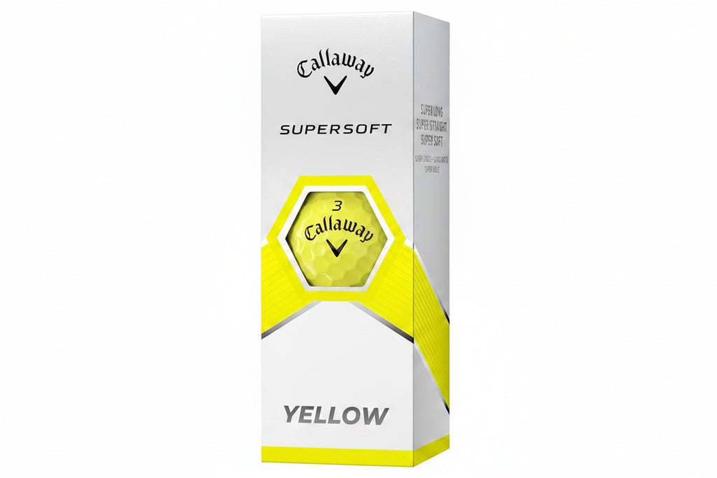CALLAWAY Supersoft Golf Balls - Yellow - 12