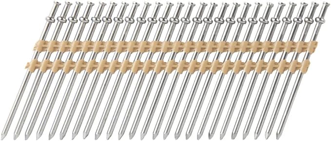 Metabo HPT Collated Duplex Nail | 3-1/2 Inch | 21 Degree | Plastic Strip | For Use with NR3675DD | 50312-16D open box