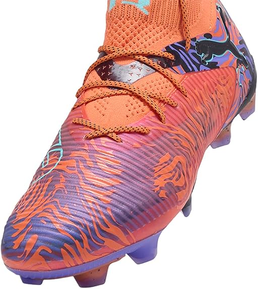 PUMA Men's Future 8 Ultimate Creativity Firm Ground Soccer Cleats - Orange - (Size: 9)