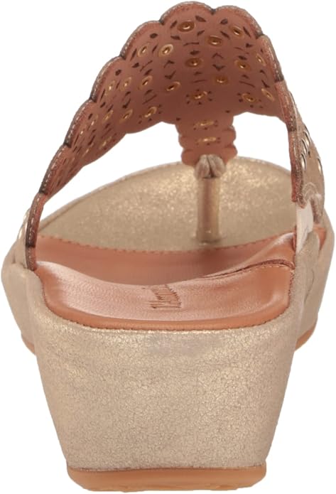 L'Amour Des Pieds Women's Wedge Heels, Gold, (Size: 8M)