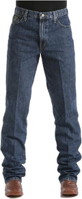 Cinch Men's Green Label Relaxed Fit Dark Stonewash Jeans Dark Stone 34W x 34L