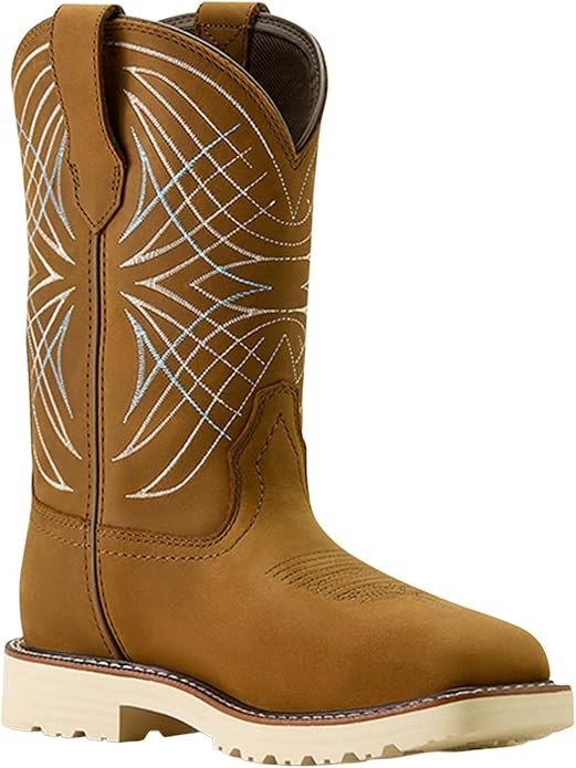 ARIAT Womens Activator CSA Waterproof Wide Square Toe Steel Toe Work Boot Size 7