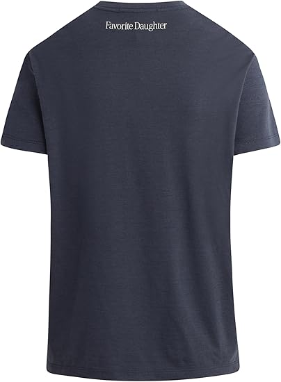 Favorite Daughter Women's The Favorite Sister Tee - Navy/Gardenia - Large