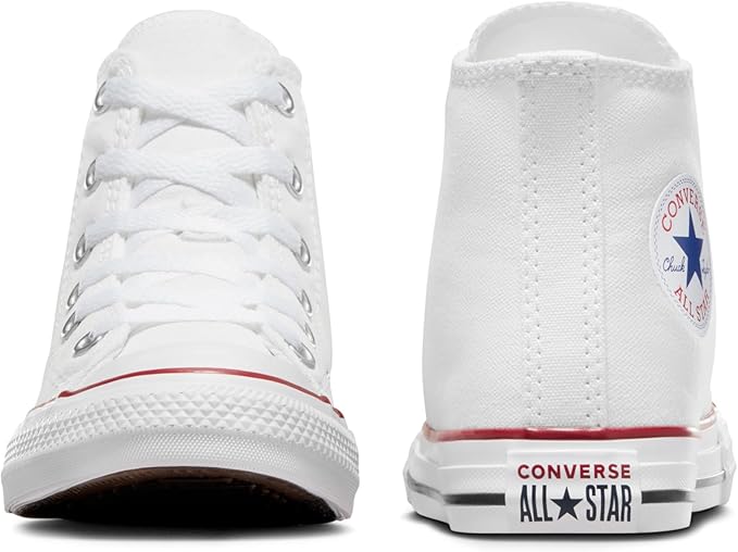 Converse Boys Chuck Taylor All Star High Top - Optical White - Size: 3Y (Youth)