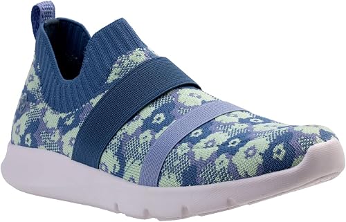 Spenco Women's Karma Stretch Floral - Bluestone - Size 7W