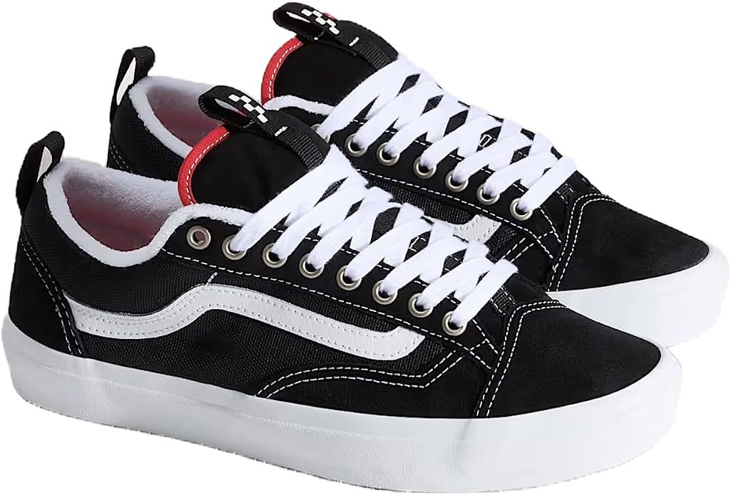 Vans Men's Skate Old Skool 36+ - Black/White (Size : 9.5)