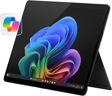 Microsoft Surface Pro 2-in-1 Laptop/Tablet (2024), Windows 11 Copilot+ PC, 13" Touchscreen OLED Display, Snapdragon X Elite (12 Core), 16GB RAM, 1TB Storage, Black