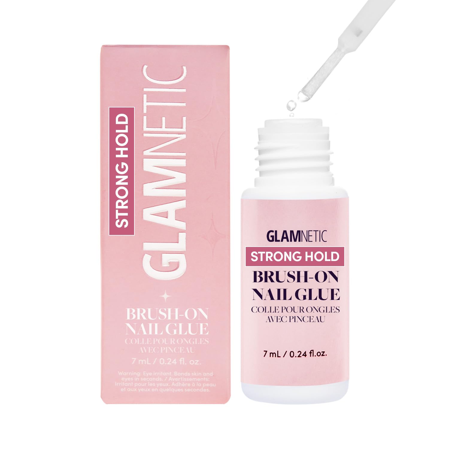 Glamnetic Super Strong Brush on Nail Glue - 7 ml