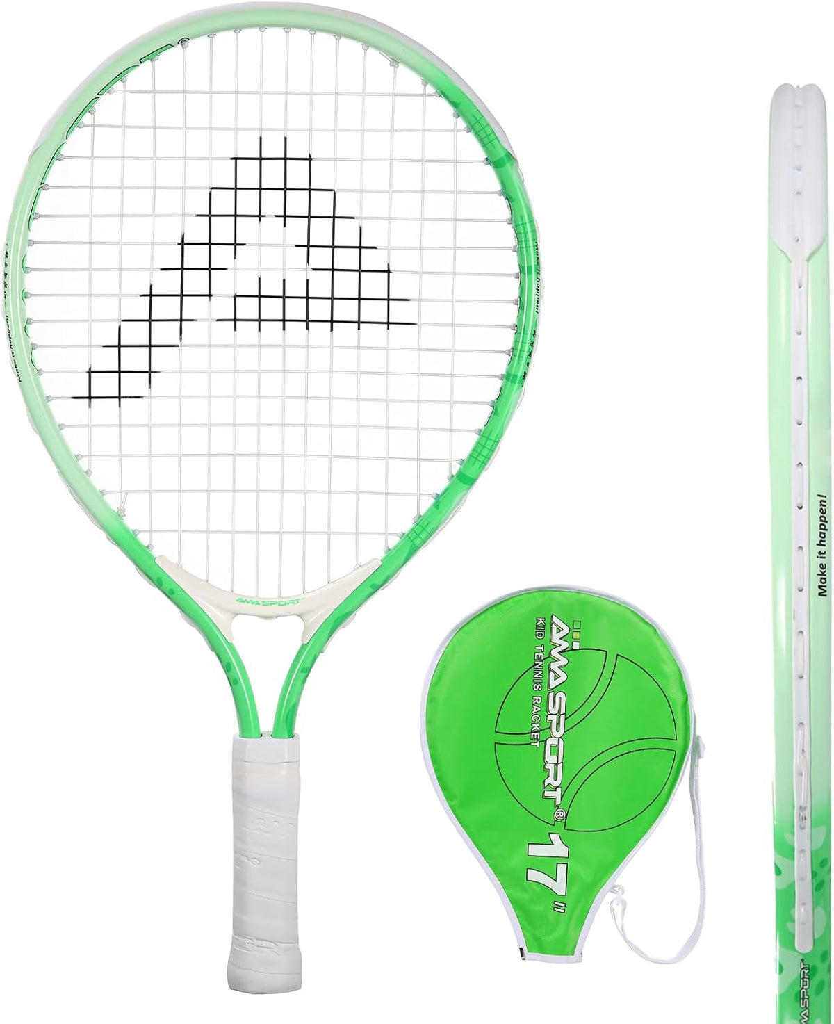 Kids Tennis Racket for Junior Toddlers Starter Kit 17"with 420D Nylon Shoulder Strap Bag
