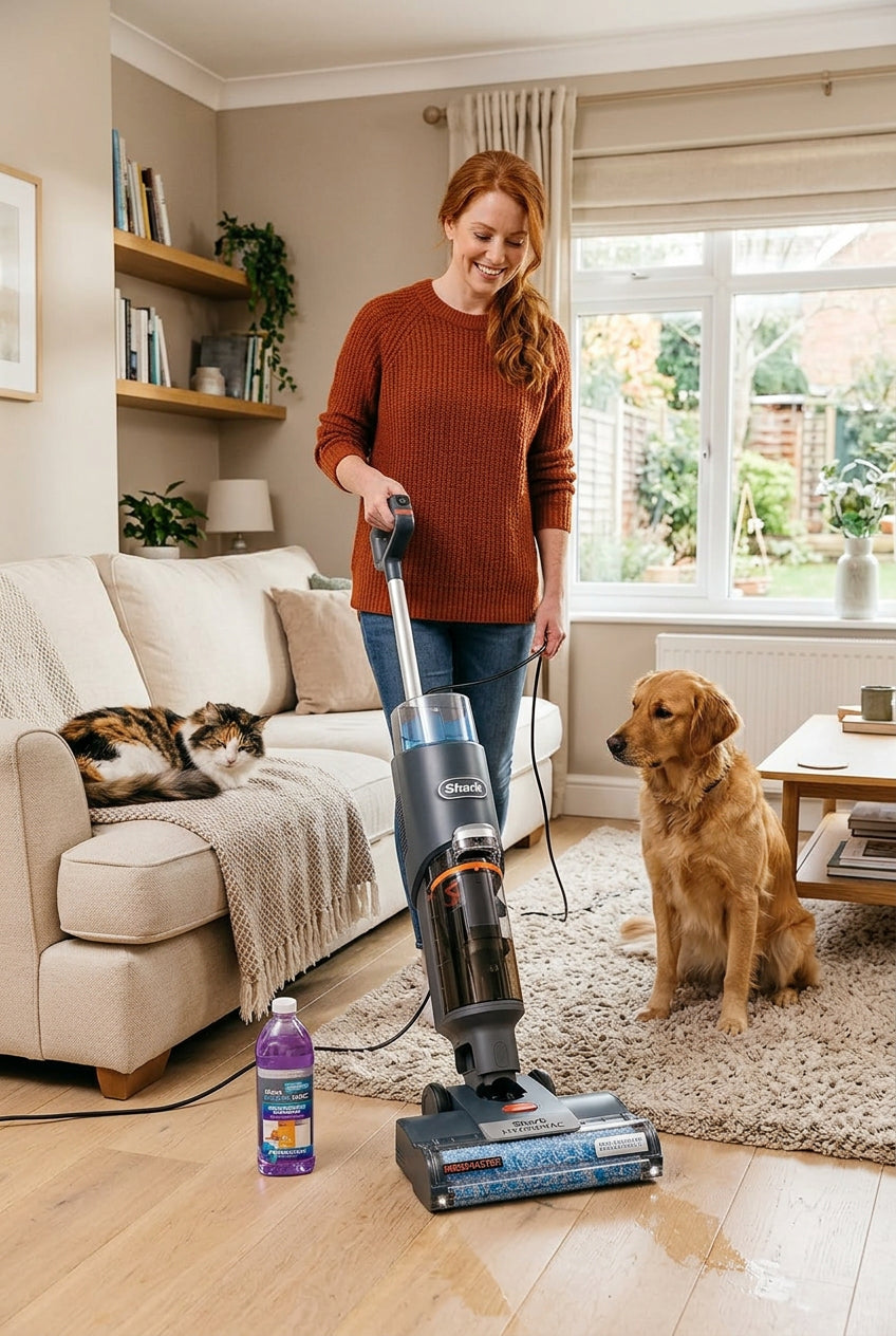 Shark HydroVac MessMaster Corded Wet Dry Vacuum, Mop & Self-Clean, WD161