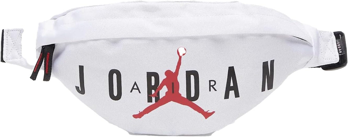 Nike Jordan Air Crossbody Fanny Pack WHITE Bag 9B0533-001 NEW