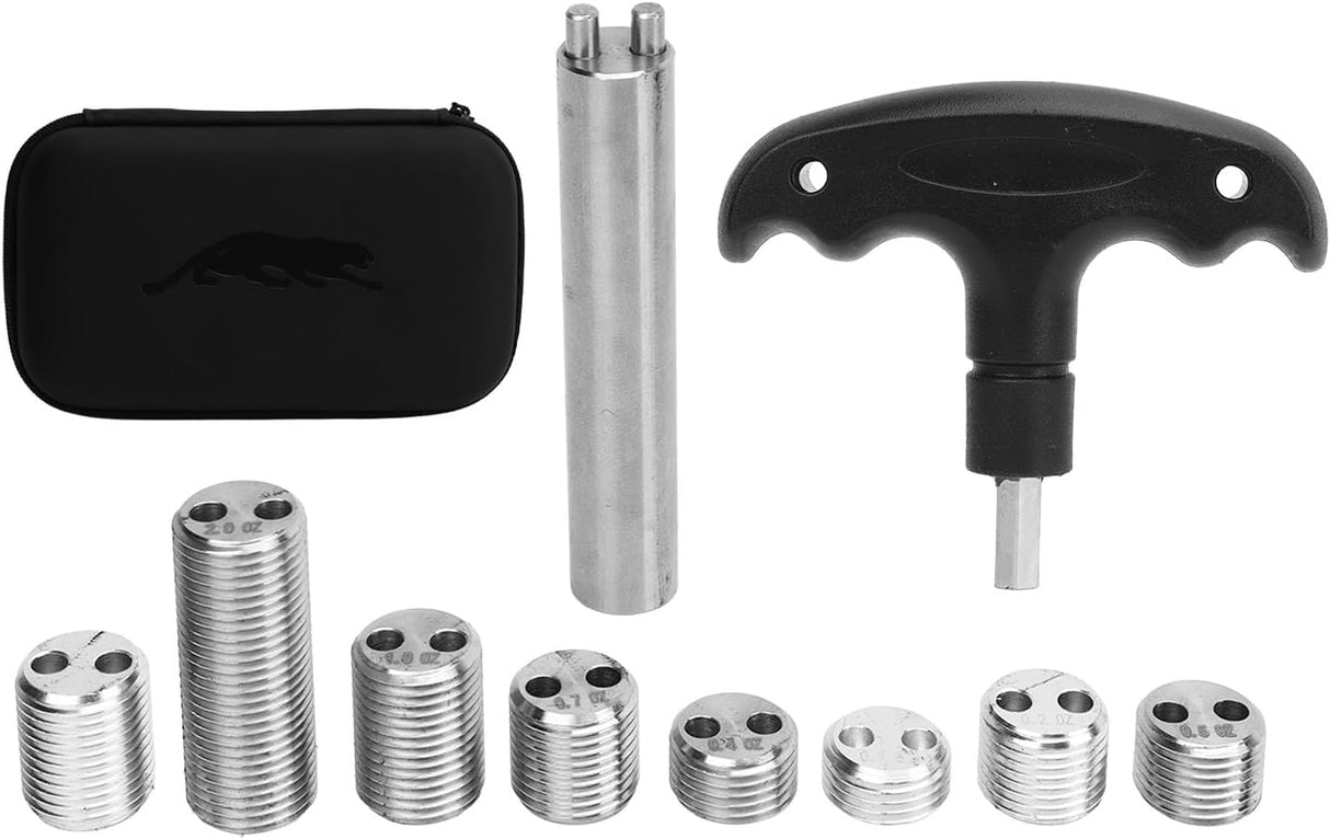 Weight Kit for Predator Pool Billiard Cues Tool with Detachable Handle - Predator Cue Weight, Adjustable Predator Weight kit, Optimal Balance & Enhanced Playability for Billiard Enthusiasts