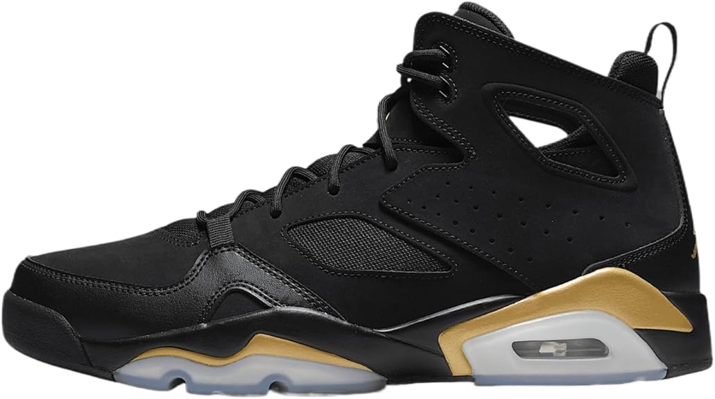 Jordan Men's Flight Club '91 Black/Metallic Gold Size 9.5