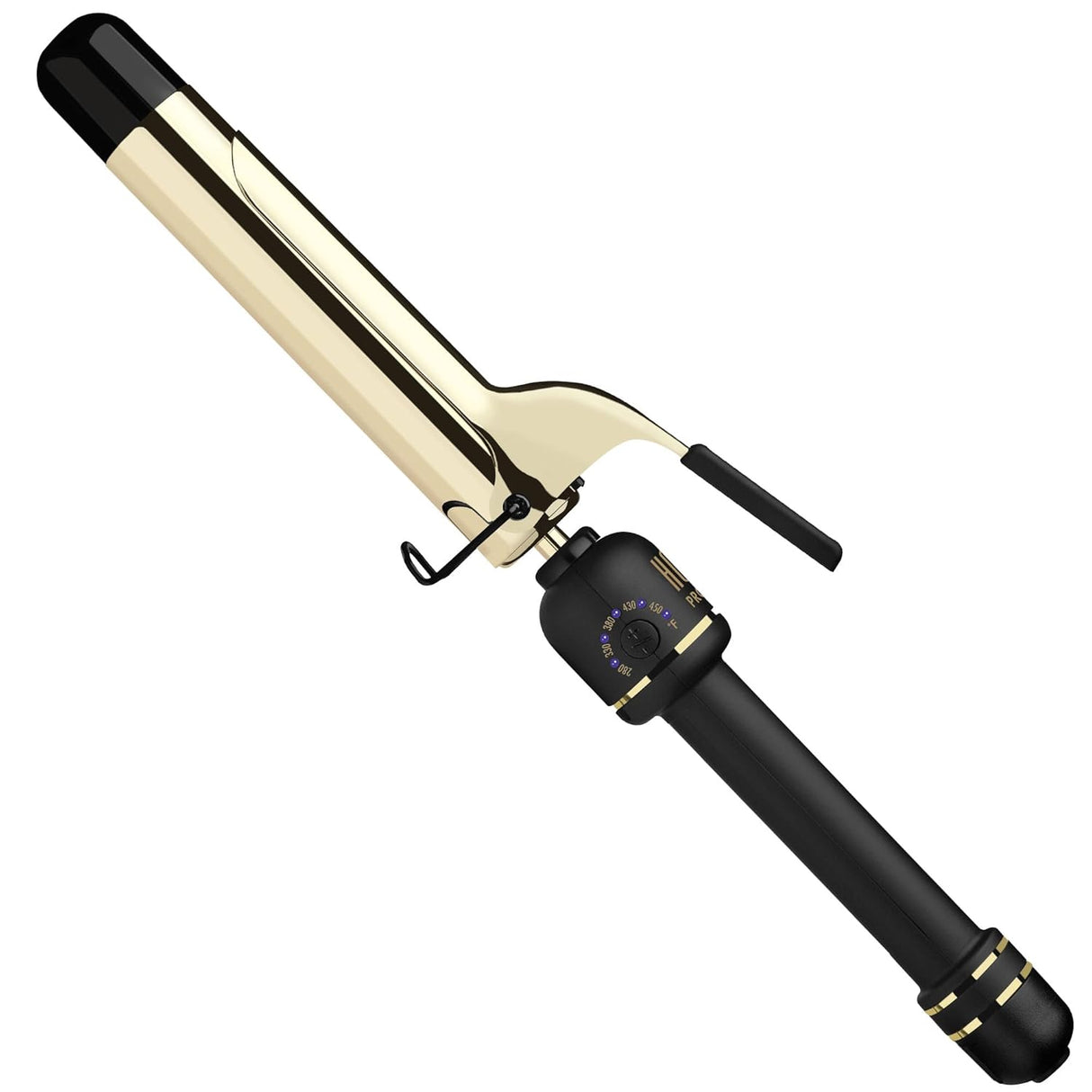 HOT TOOLS 24K Gold Extended Barrel Curling Iron 1 1/4 Inch $60 (NEW, OPEN BOX)