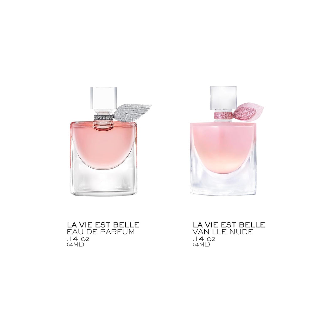 Lancôme La Vie Est Belle Mini Duo- Mini La vie est belle Vanille Nude Eau De Parfum 0.14 fl. Oz & La vie est belle 0.14 - Limited Edition Gift Set for Women