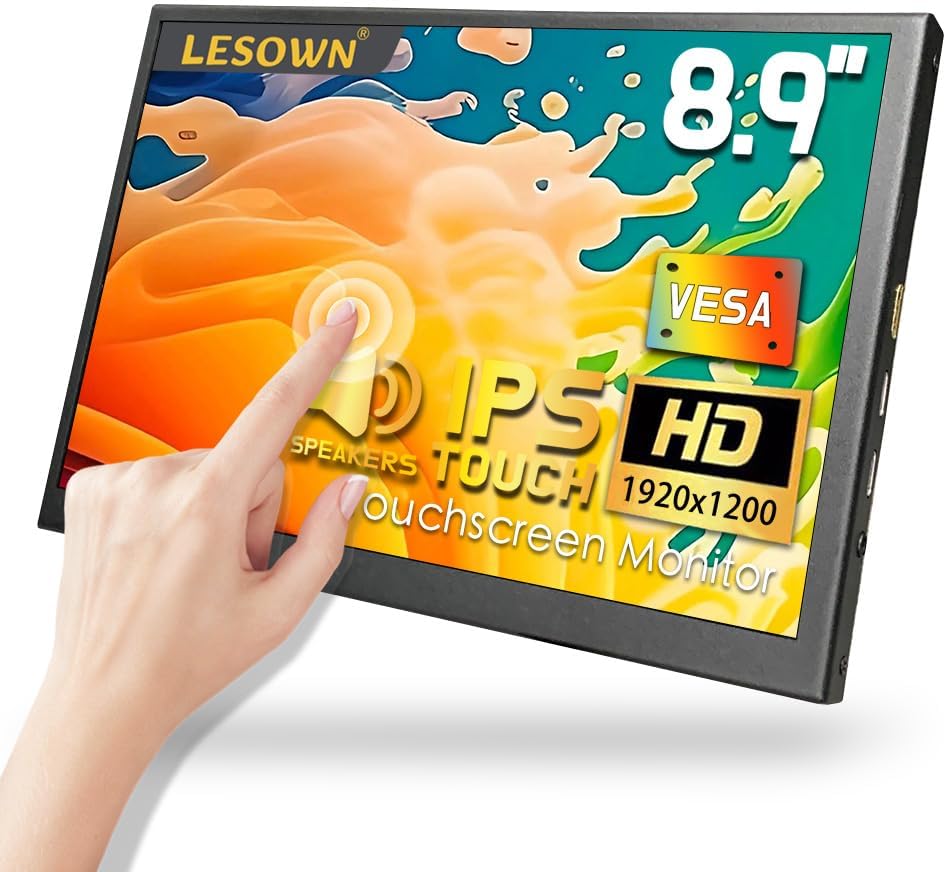 USB C 8.9 inch Portable HDMI Monitor