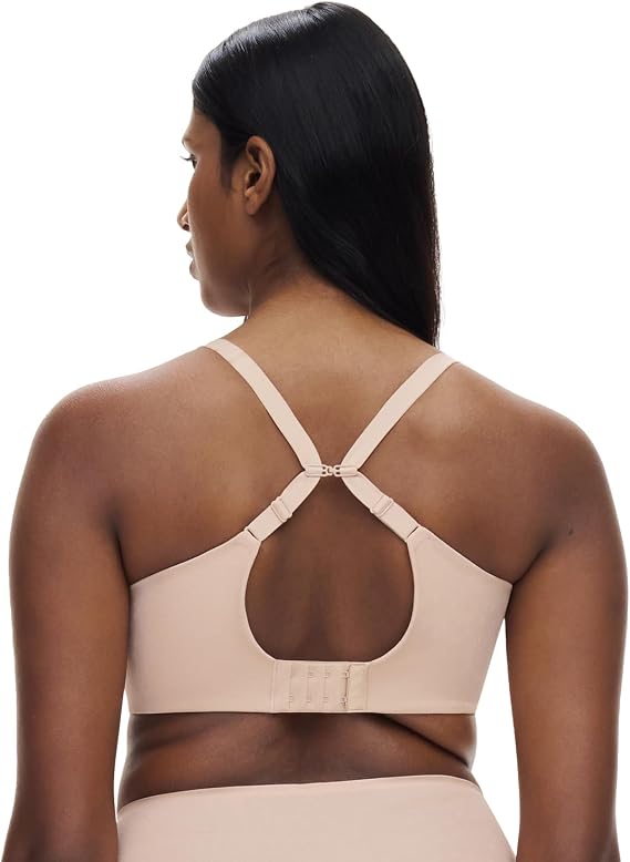 Chantelle Women's Comfort Chic Back Smoothing T-Shirt Bra (C18JNV-ORG) - Rose - Size 38D