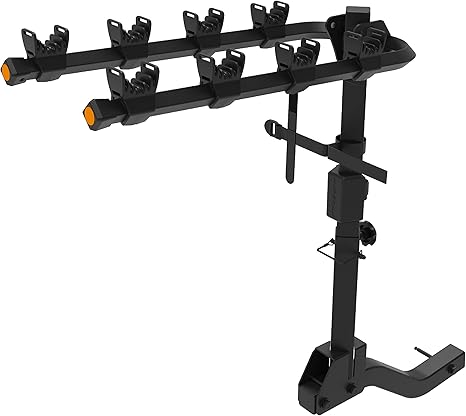 HYPERAX Fuse Series - Upright RV Approved 4 Bike Hitch Rack