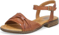 Miz Mooz Women's Dorra Flat Sandal Size: (5.5-6) Brandy