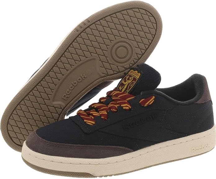 Reebok Men's Harry Potter Club C 85 - Night Black/Terrace Brown/Alabaster - Size 9