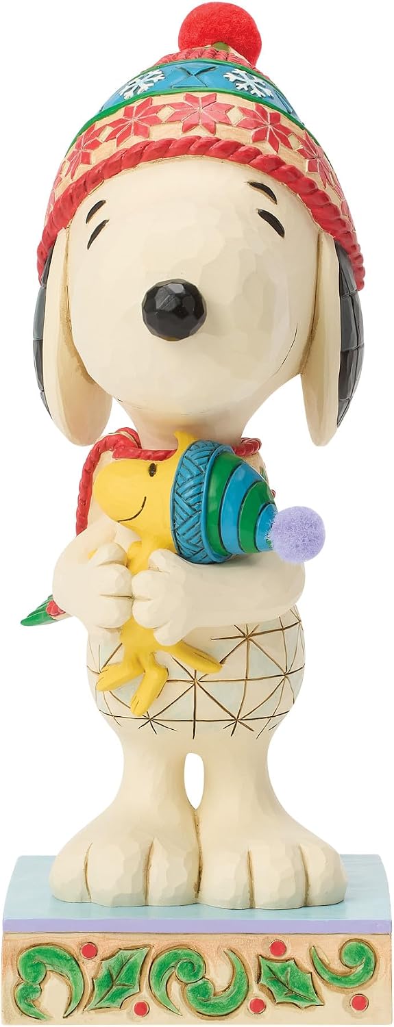 Jim Shore-Peanuts Snoopy/Woodstock "A Warm Embrace"