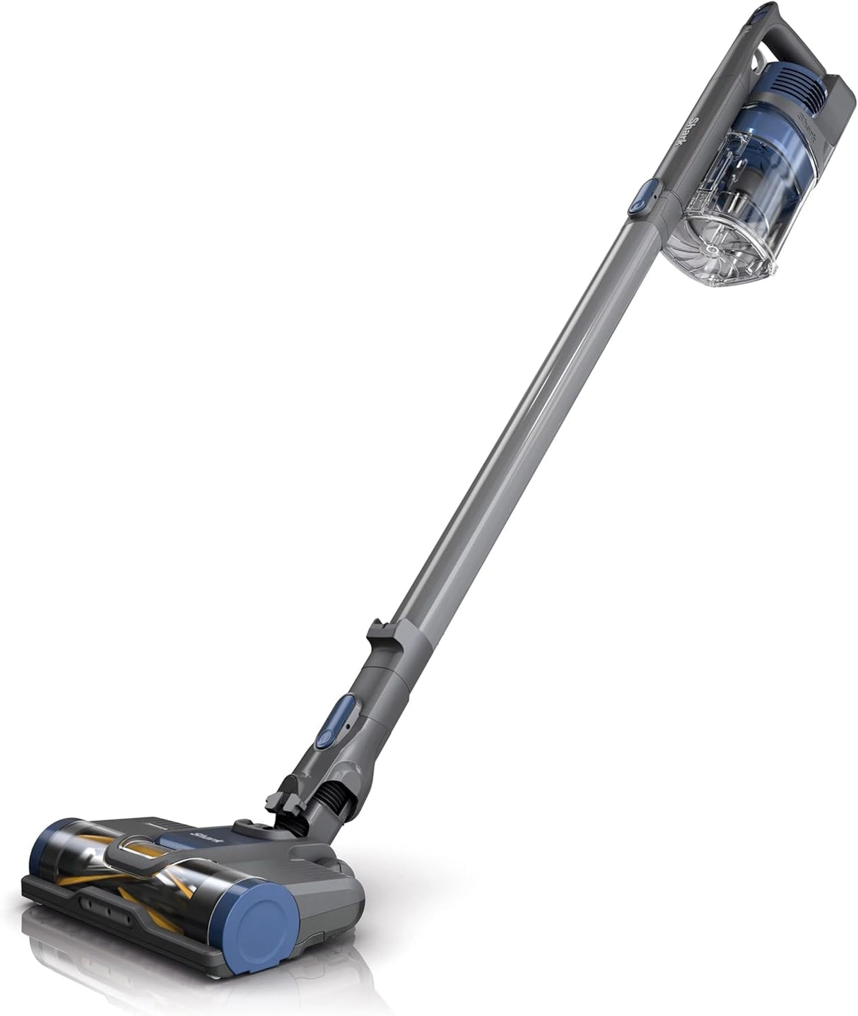 Shark WZ250 Pet Pro Cordless Stick Vacuum with PowerFins Brushroll, XL Capacity, Self-Cleaning BrushRoll, LED Headlights, 40min Runtime, Perfect for Pets, Blue