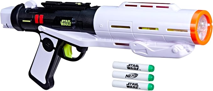 NERF GlowStrike Star Wars Stormtrooper Triple Strike Blaster, Lights & Sounds