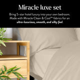 Miracle Made Temp-Regulating and Self-Cleaning Sheets - Sand - King