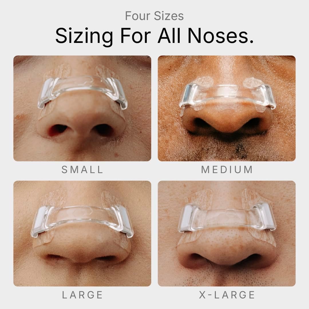 Intake Breathing Clear Magnetic Nasal Strips Starter Kit