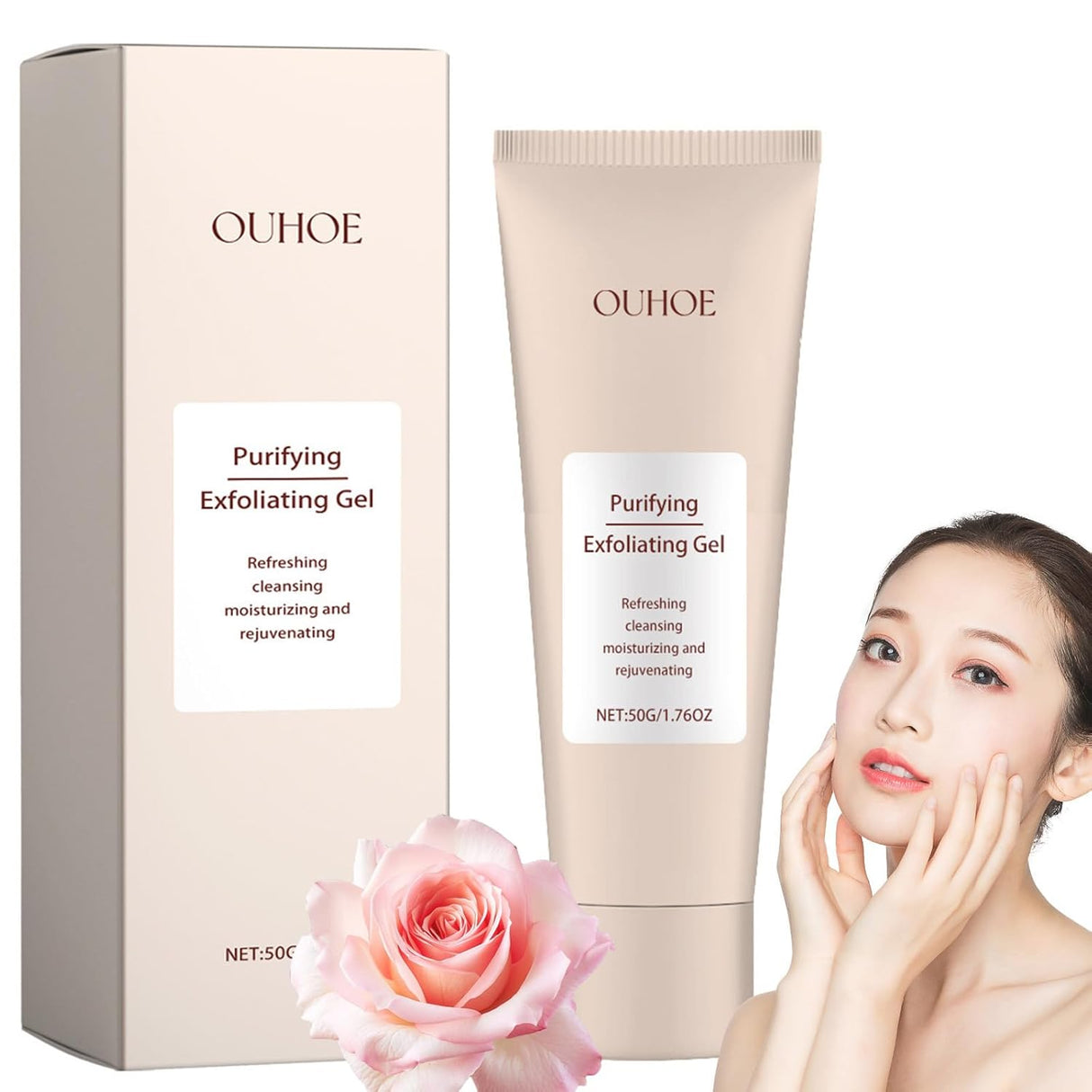Ouhoe Purifying Exfoliating Gel - 1.76 oz