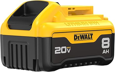 DEWALT 20V MAX* XR Battery, 8.0-Ah