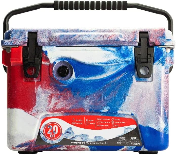 Recteq Icer 20 Qt Cooler Red/White/Blue