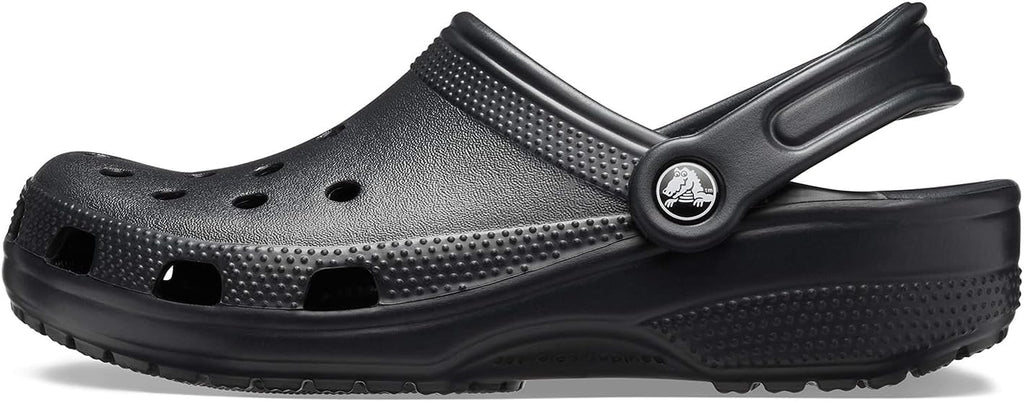 Crocs Unisex-Adult Classic Clog - Black - Size Men 10/Women 12