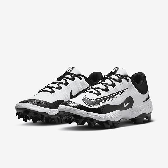 NIKE Men's Alpha Huarache Elite 4 Low Baseball Cleats - 10.5D