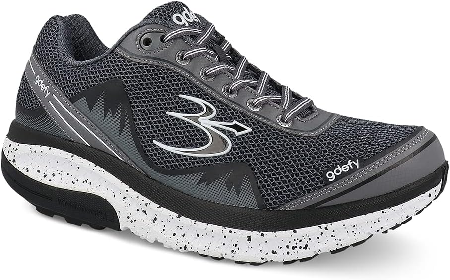 Gravity Defyer g-defy Mighty Walk Walking Shoes for Men | Comfortable Orthopedic Shoes for Standing All Day | Patented VersoShock Technology