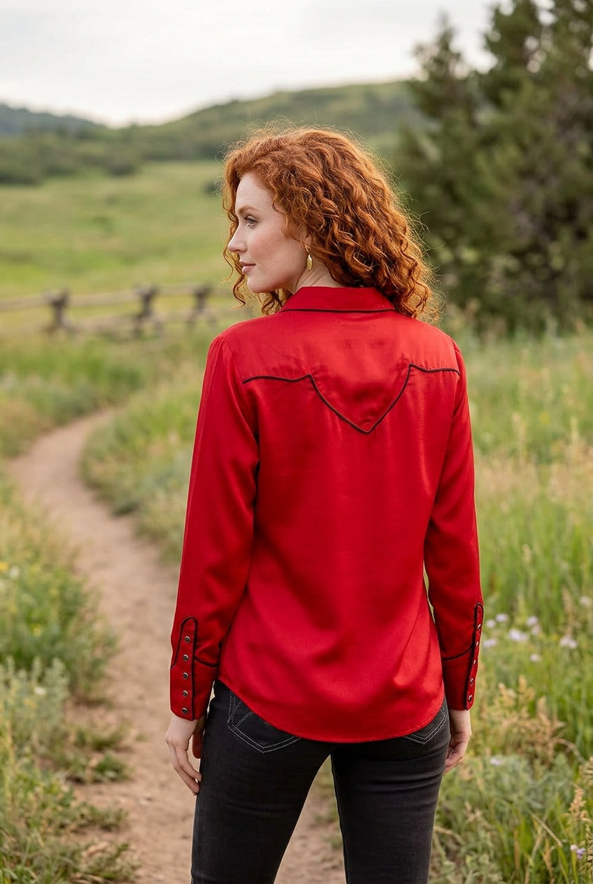 Ariat Women's Audrey Western Snap Shirt Size Large