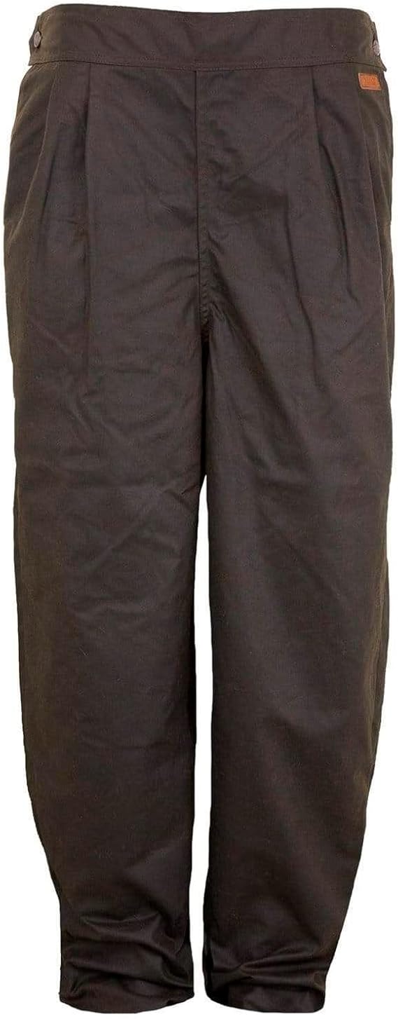 Outback Trading Unisex 2096 Waterproof Breathable Oilskin Western Overpants - Brown
